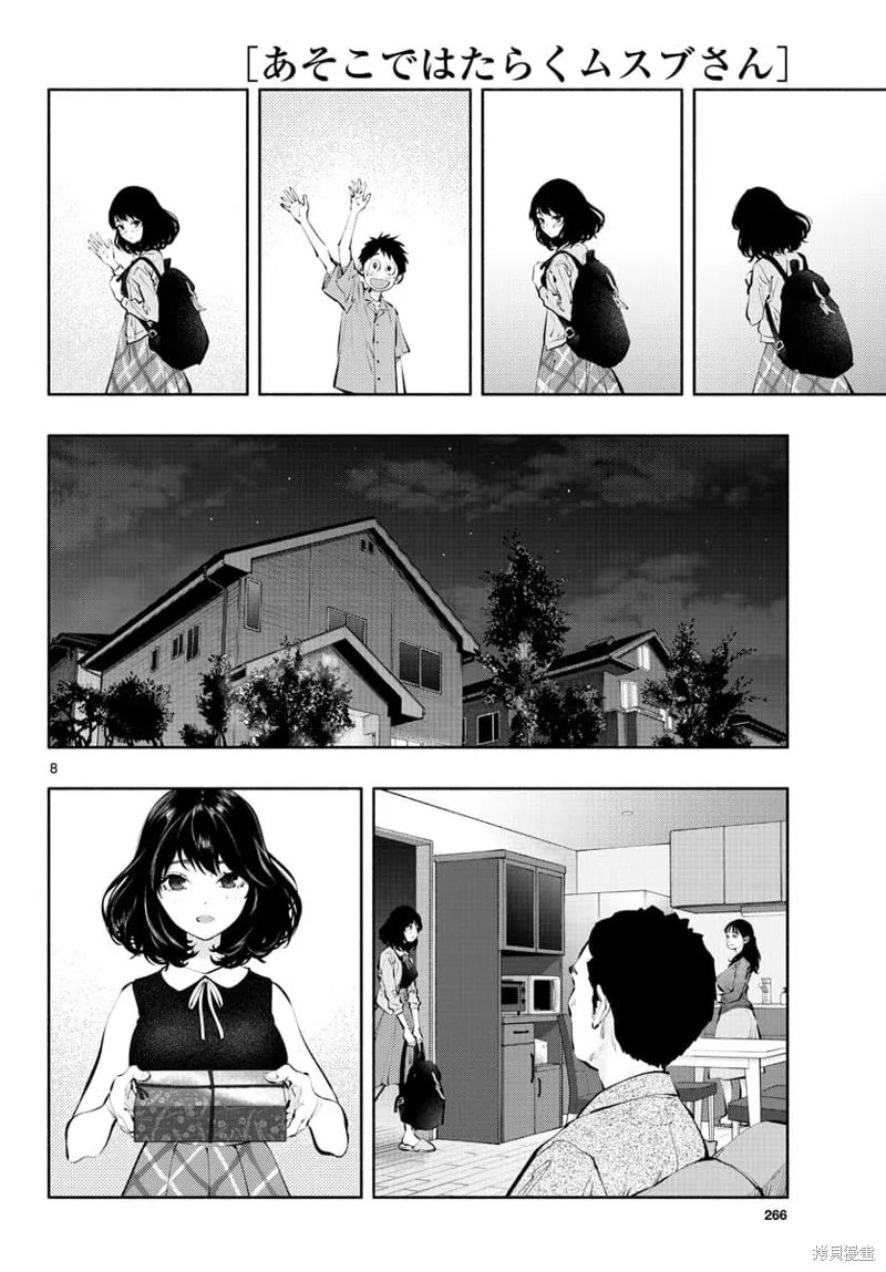 在那里工作的结小姐,第58话,第8张