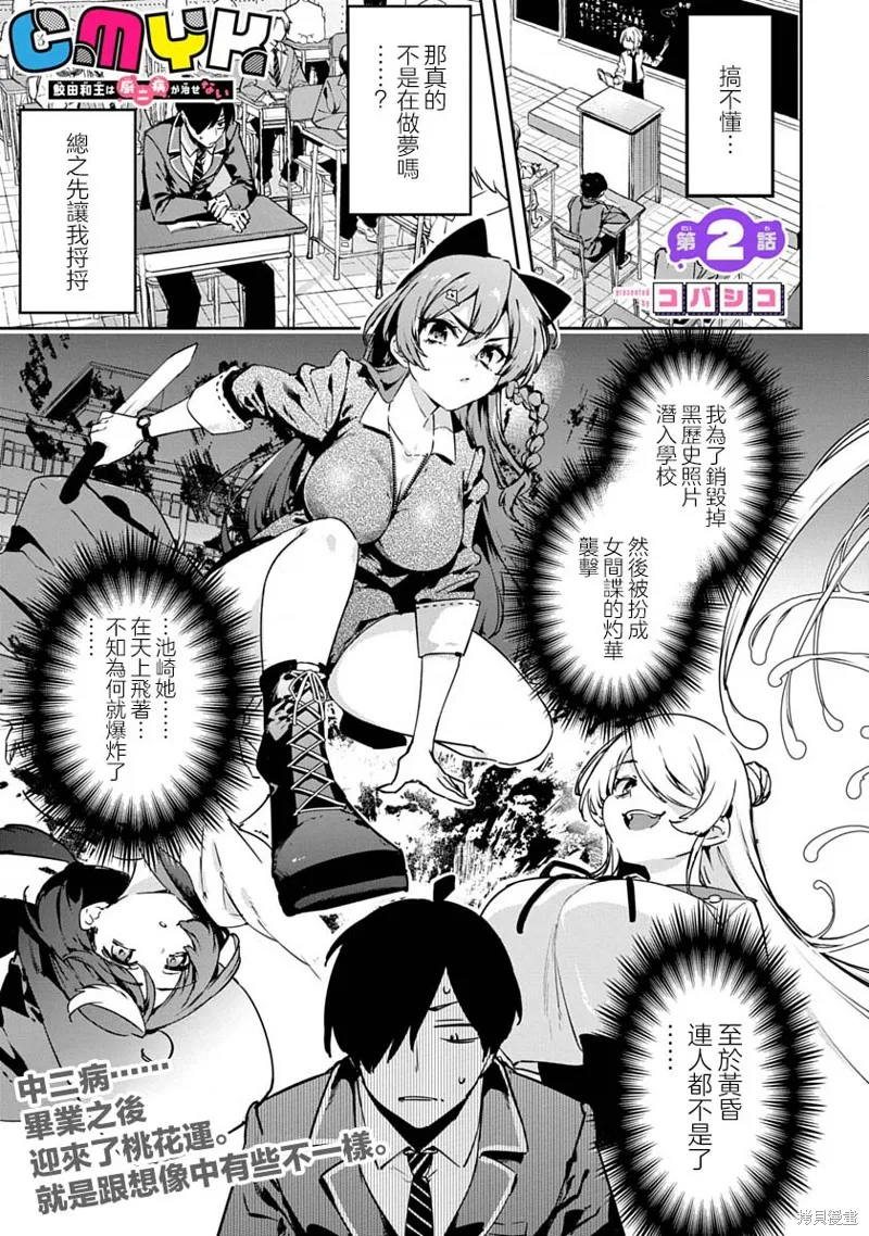 CMYK 鮫田和王的中二病無法根治,第02話,第1张