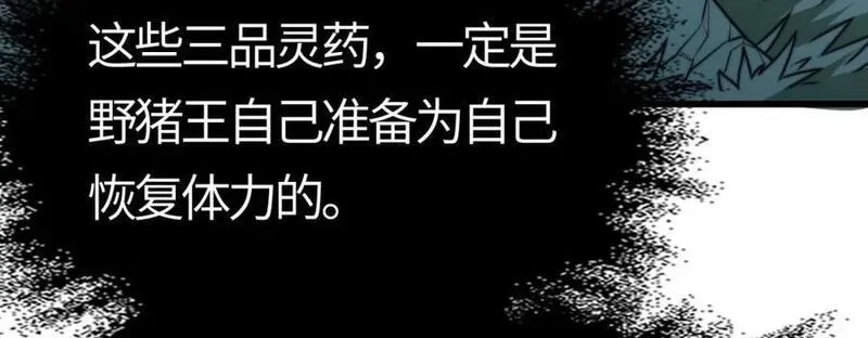 刷怪成神：我打穿了人类禁区！,第7话 绝境求生！对决领主级野猪王！,第132张