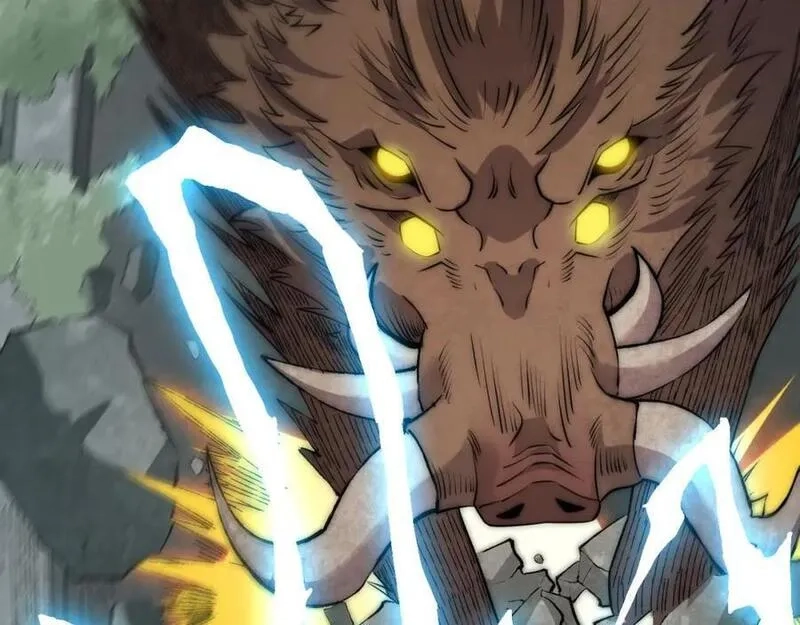 刷怪成神：我打穿了人类禁区！,第7话 绝境求生！对决领主级野猪王！,第159张